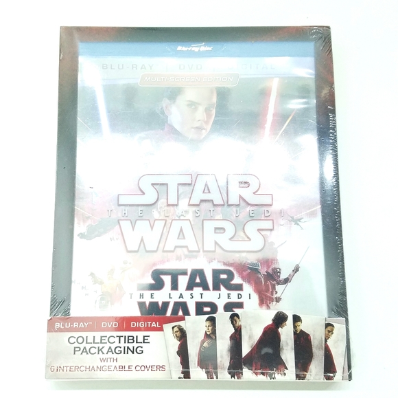 Star Wars: THE LAST JEDI Walmart Exclusive BluRay - Picture 3 of 5